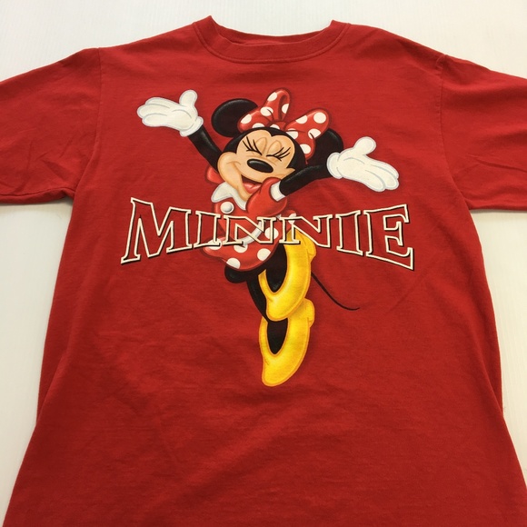 Disney Tops - Vintage Minnie Mouse Tee Graphic Made In USA M/L
